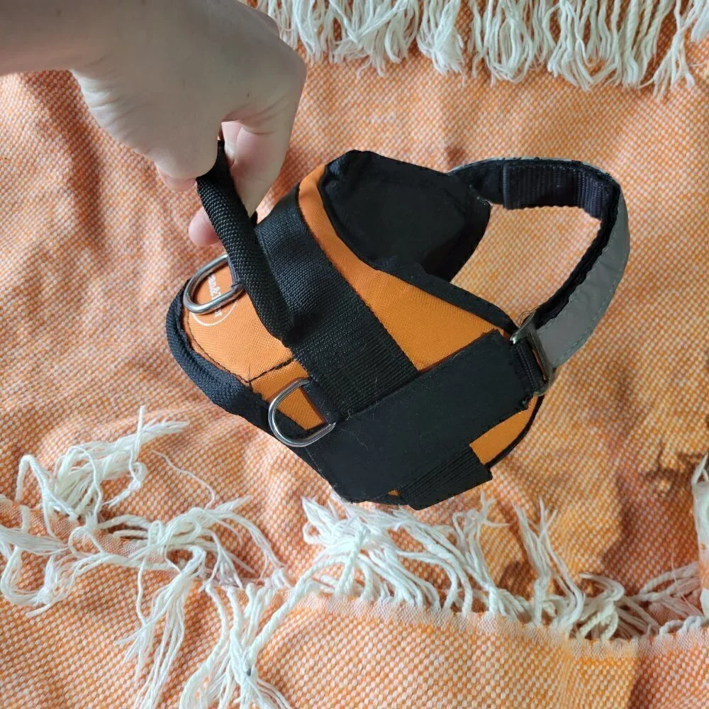 Dean & Tyler Orange And Black Working Dog/Pet Harness Size XX-Small